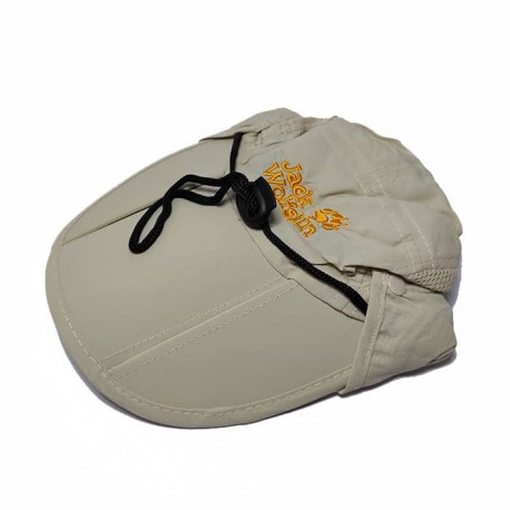 کلاه جک وولف اسکین jack wolfskin رنگ کرم