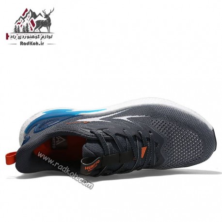کفش رانینگ مردانه هومتو مدل humtto 330266A-2 رنگ خاکستری تیره