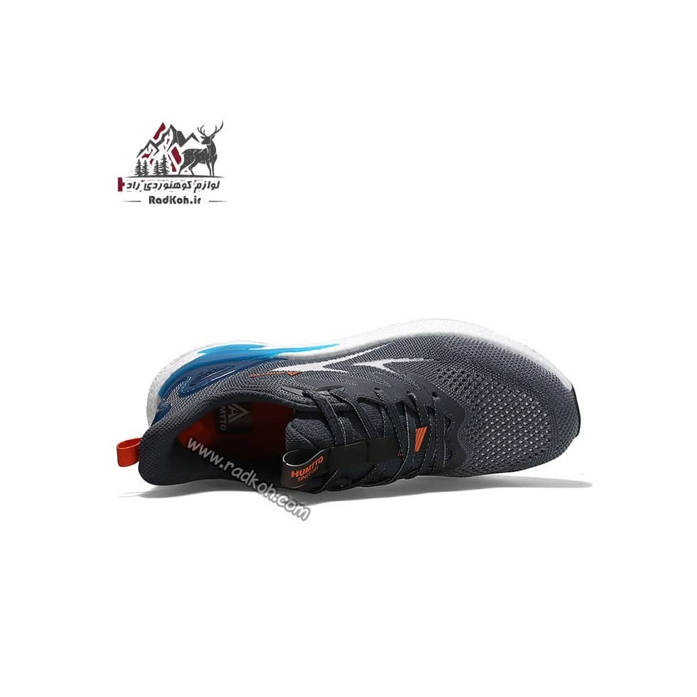 کفش رانینگ مردانه هومتو مدل humtto 330266A-2 رنگ خاکستری تیره
