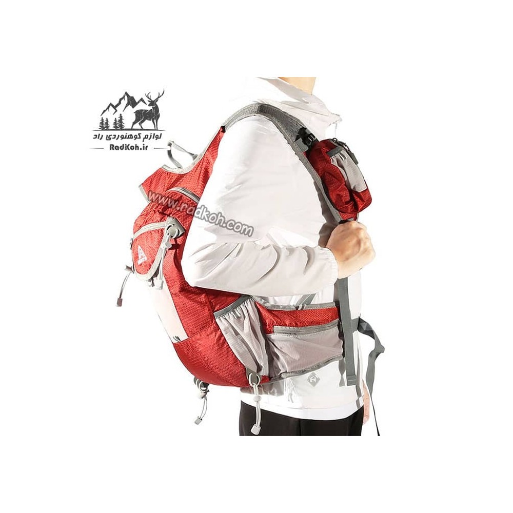 کوله دوچرخه سواری 18 لیتری هامتو مدل HB202105-1 رنگ قرمز