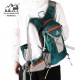 کوله دوچرخه سواری 18 لیتری هامتو مدل HB202105-2 رنگ سبز کله غازی
