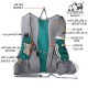 کوله دوچرخه سواری 18 لیتری هامتو مدل HB202105-2 رنگ سبز کله غازی