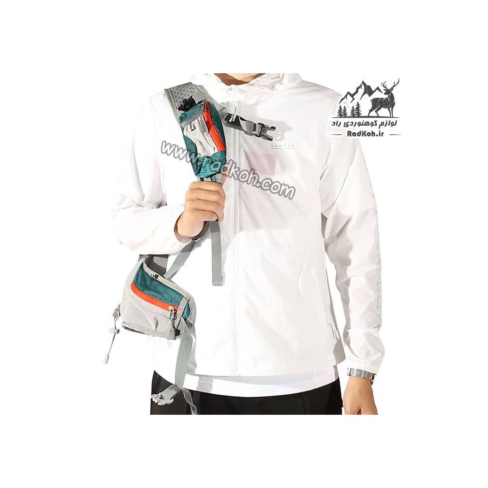 کوله دوچرخه سواری 18 لیتری هامتو مدل HB202105-2 رنگ سبز کله غازی