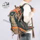 کوله پشتی طبیعت گردی 36 لیتری هامتو مدل HB202102-2 رنگ سبز کله غازی/خاکی