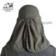 کلاه آفتابگیر سه تکه مردانه و زنانه هامتو مدل humtto HB202112-1 رنگ سبز تیره