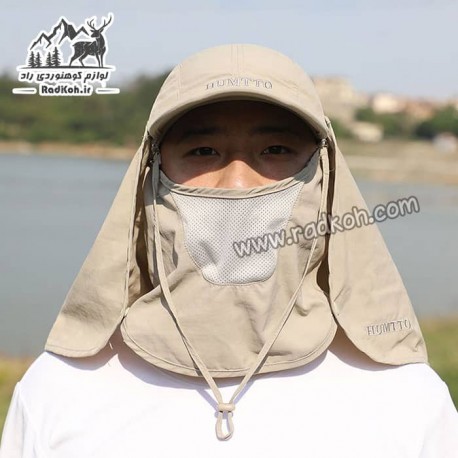 کلاه آفتابگیر سه تکه مردانه و زنانه هامتو مدل humtto HB202112-2 رنگ خاکی