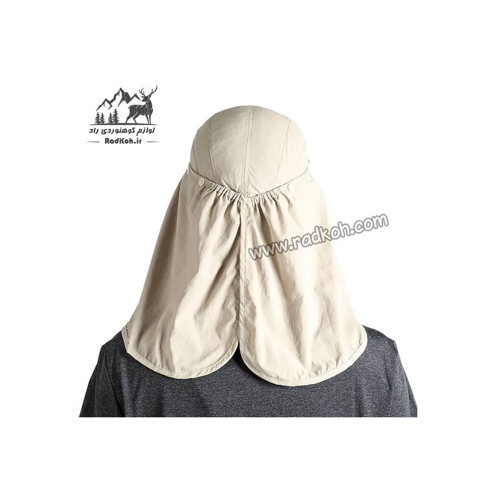کلاه آفتابگیر سه تکه مردانه و زنانه هامتو مدل humtto HB202112-2 رنگ خاکی