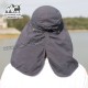 کلاه آفتابگیر سه تکه مردانه و زنانه هامتو مدل humtto HB202112-3 رنگ خاکستری تیره