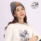 کلاه بافتنی مردانه و زنانه هامتو مدل humtto HB202121-2 رنگ خاکستری