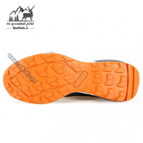کفش هامتو مردانه مدل 230557A-3 رنگ خاکستری تیره/نارنجی
