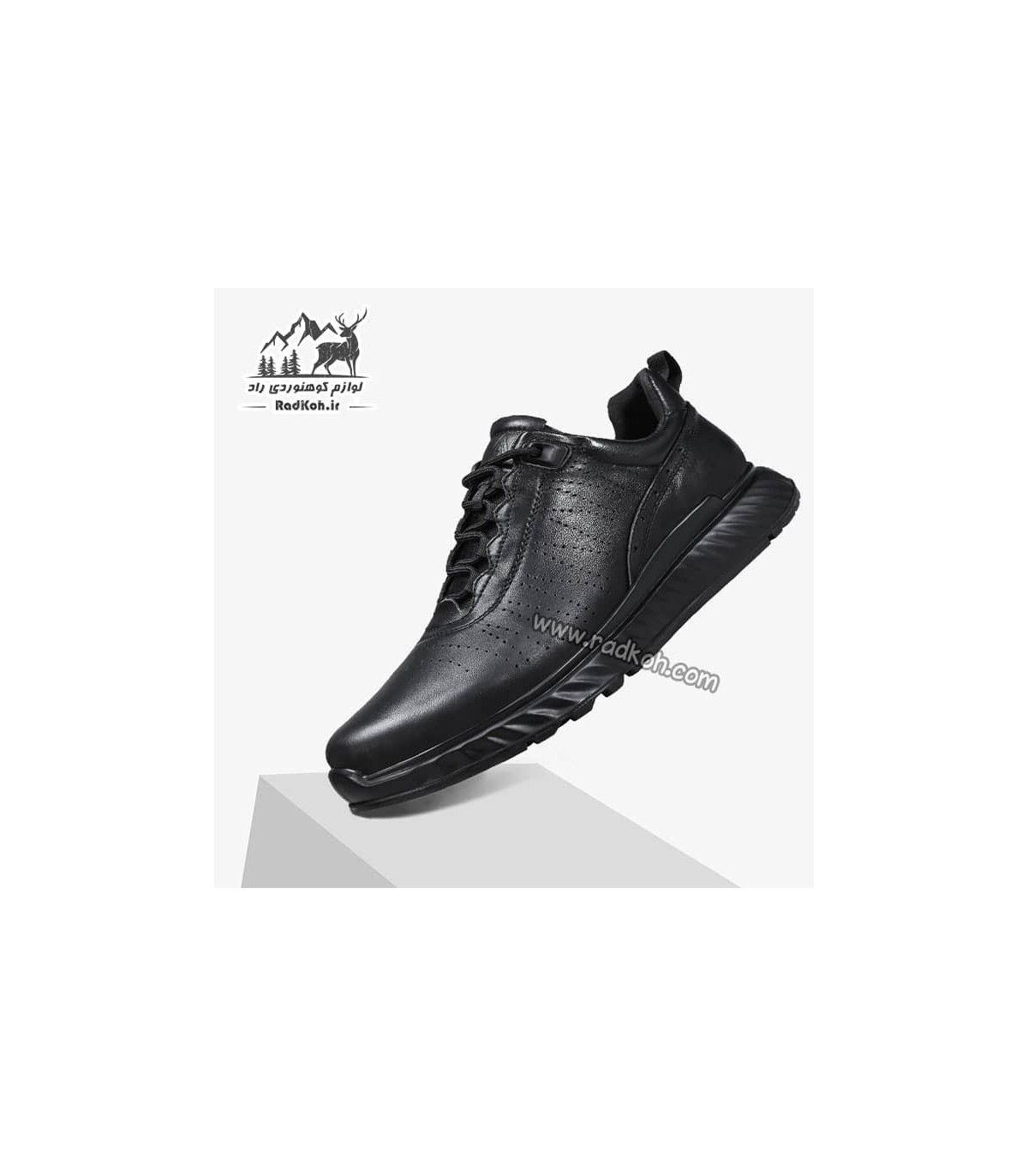 کفش چرمی مردانه هامتو مدل humtto 330973A-1 رنگ مشکی