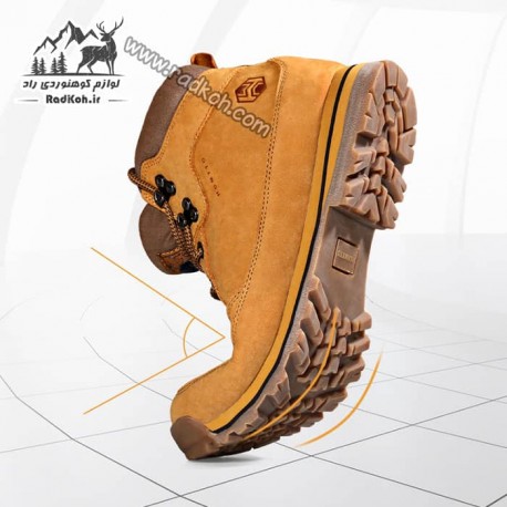 کفش طبیعت گردی زنانه هامتو مدل 210568B-3 رنگ گندم