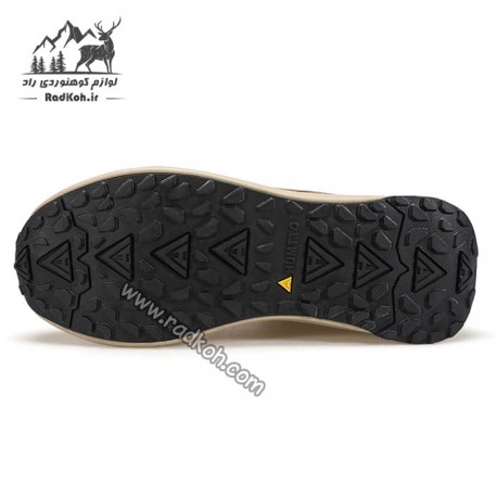 کفش ساقدار چرم هامتو مردانه مدل 230133A-2 رنگ خاکی