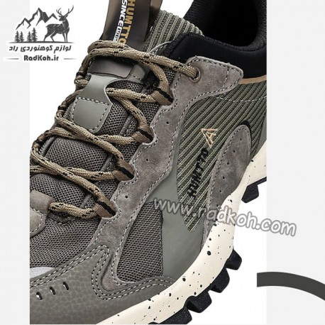 کفش پیاده روی مردانه هامتو مدل humtto 330886A-2  رنگ سبز زیتونی