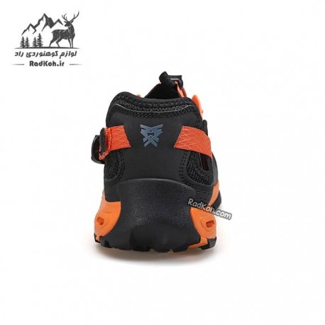کفش مردانه هامتو مدل humtto 630551A-1 رنگ مشکی/نارنجی