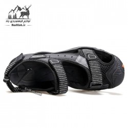 صندل پیاده روی مردانه هامتو مدل humtto 740093A-1 رنگ مشکی