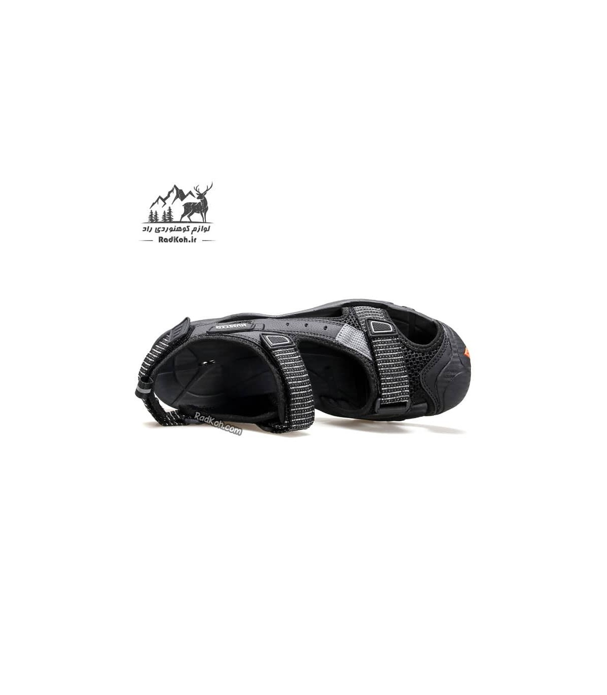 صندل پیاده روی مردانه هامتو مدل humtto 740093A-1 رنگ مشکی