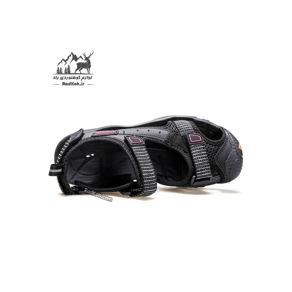 صندل پیاده روی زنانه هامتو مدل humtto 740093B-1 رنگ مشکی