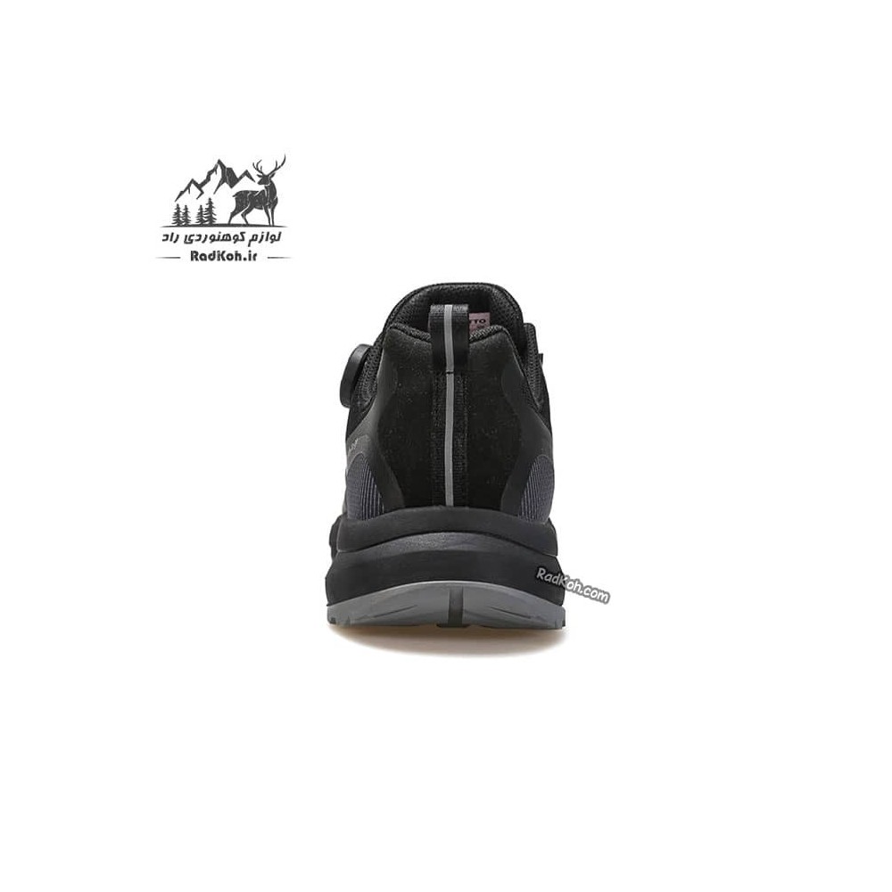 کفش پیاده روی مردانه هامتو مدل 340207A-1 بند دیسکی رنگ مشکی