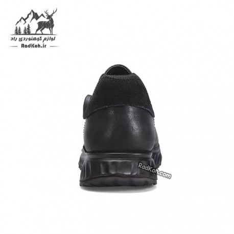 کفش چرم مردانه هامتو مدل 330901A-1 بند دیسکی رنگ مشکی