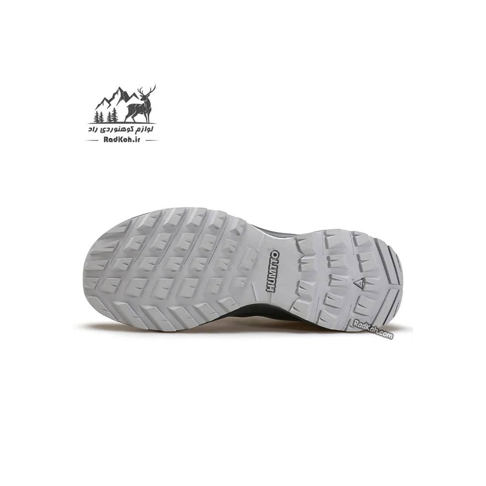 کفش پیاده روی مردانه هامتو مدل 340532A-3 رنگ خاکستری تیره/خاکستری روشن