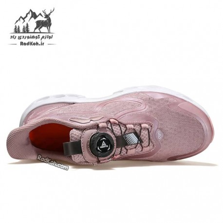کفش رانینگ زنانه هومتو مدل humto 330227B-1 بند دیسکی رنگ گلبهی