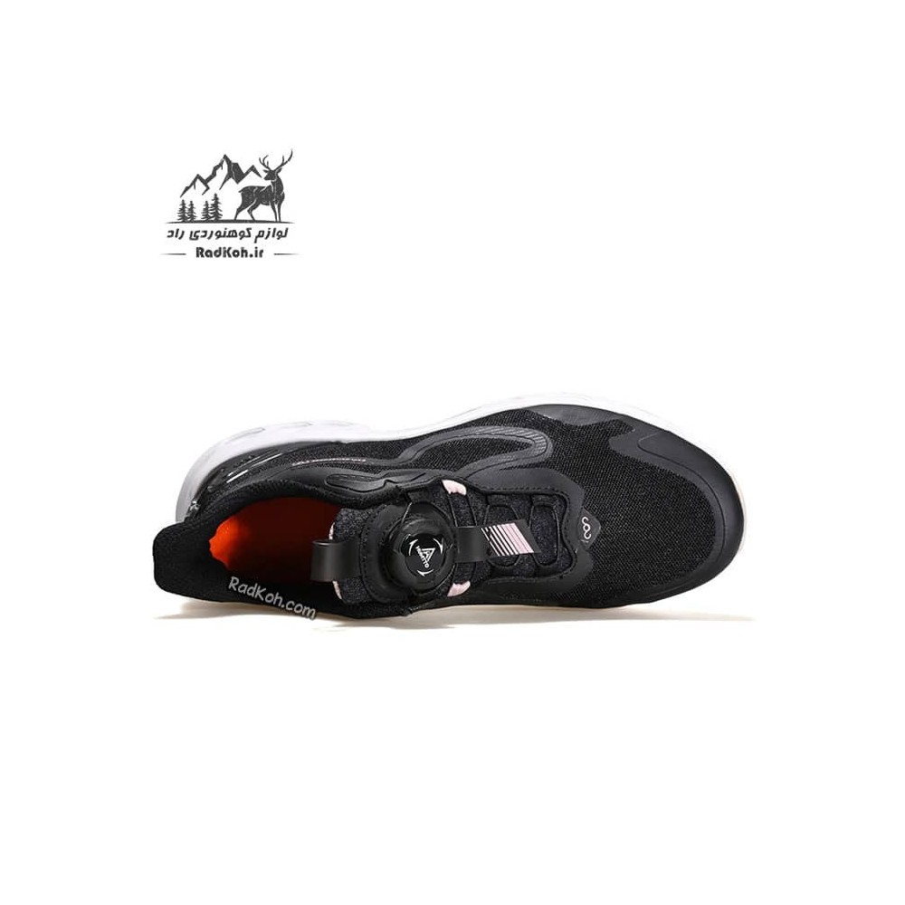 کفش رانینگ زنانه هومتو مدل humto 330227B-2 بند دیسکی رنگ مشکی