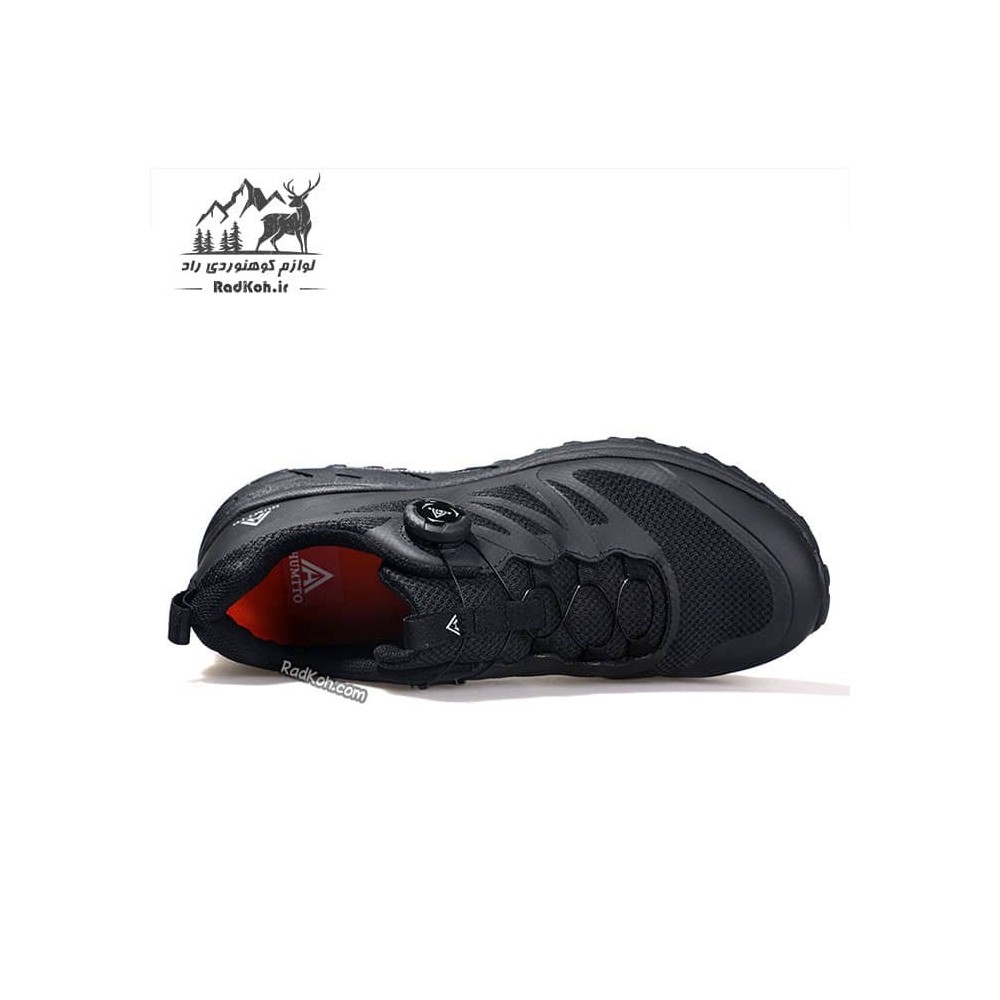 کفش پیاده روی و دویدن مردانه هومتو مدل humtto 320828A-2 بند دیسکی رنگ مشکی