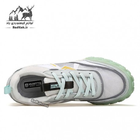 کفش پیاده روی زنانه هومتو مدل humtto 340896B-2 رنگ سفید/سبز