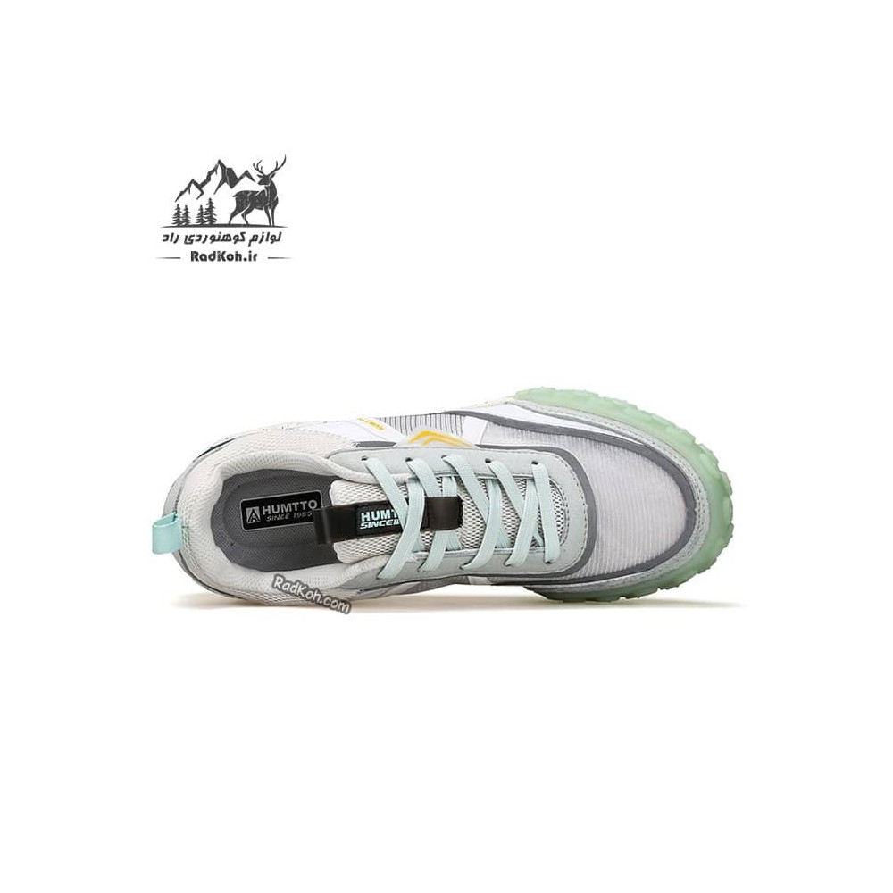 کفش پیاده روی زنانه هومتو مدل humtto 340896B-2 رنگ سفید/سبز
