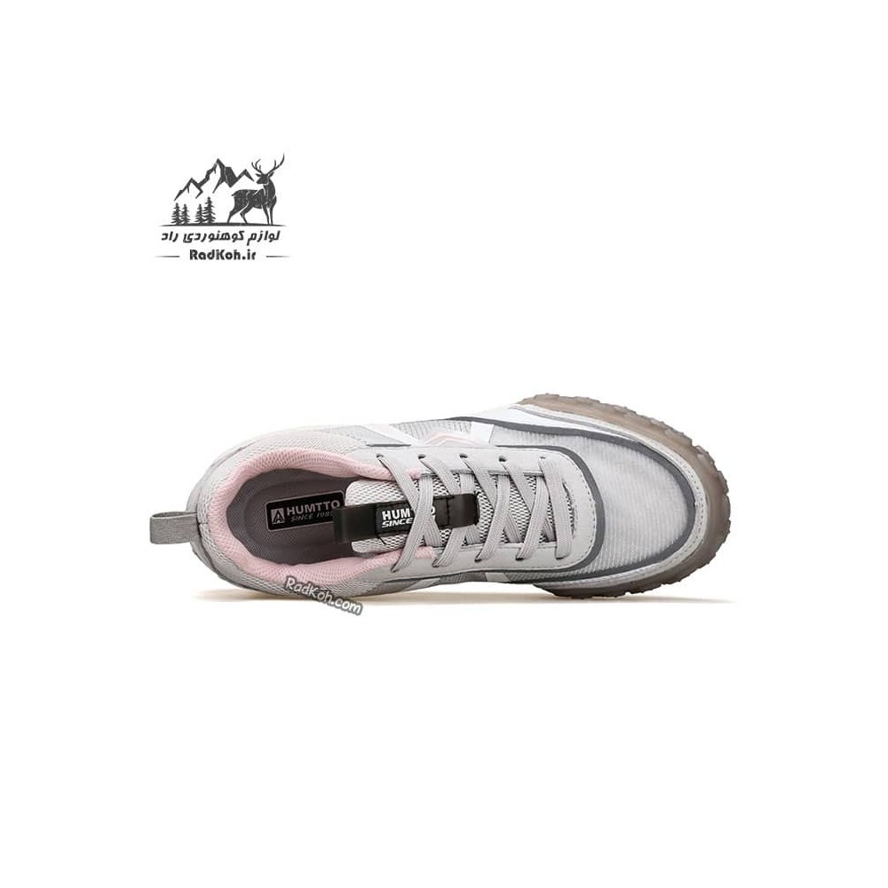 کفش پیاده روی زنانه هومتو مدل humtto 340896B-3 رنگ طوسی روشن