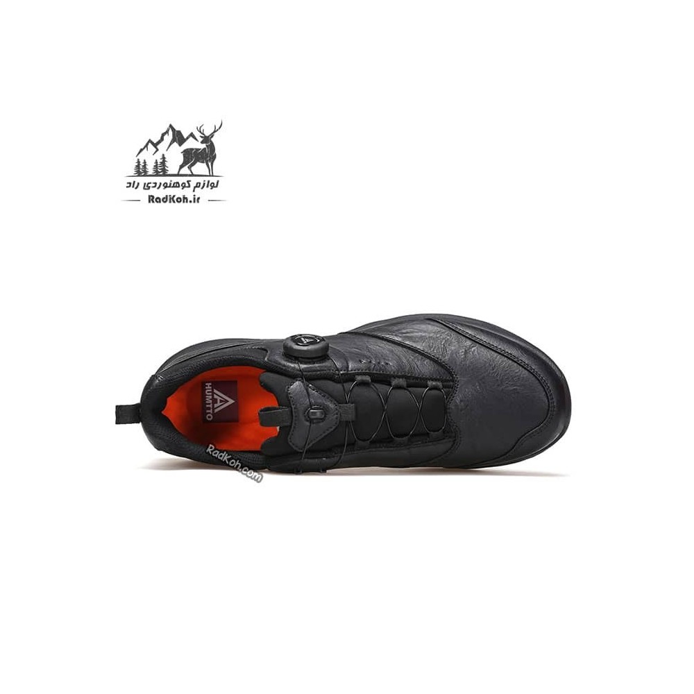 کفش پیاده روی مردانه هومتو مدل humtto 340944A-1 بند دیسکی رنگ مشکی