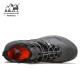 کفش پیاده روی چرم مردانه هومتو مدل humtto 340777A-2 رنگ خاکستری تیره