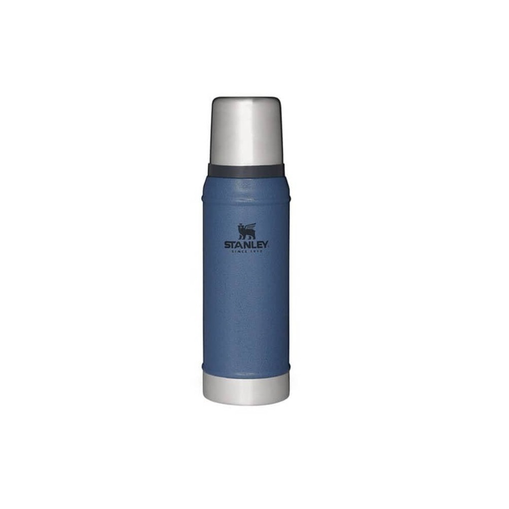 	فلاسک 750 میلی لیتری کلاسیک استنلی مدل Classic Bottle 0.75 L رنگ آبی نفتی