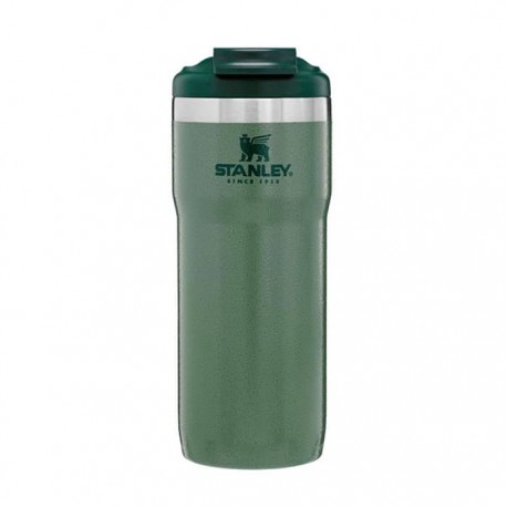 ماگ قفل دار 470 میلی لیتری استنلی کلاسیک مدل Classic TwinLock Mug 0.47L رنگ سبز