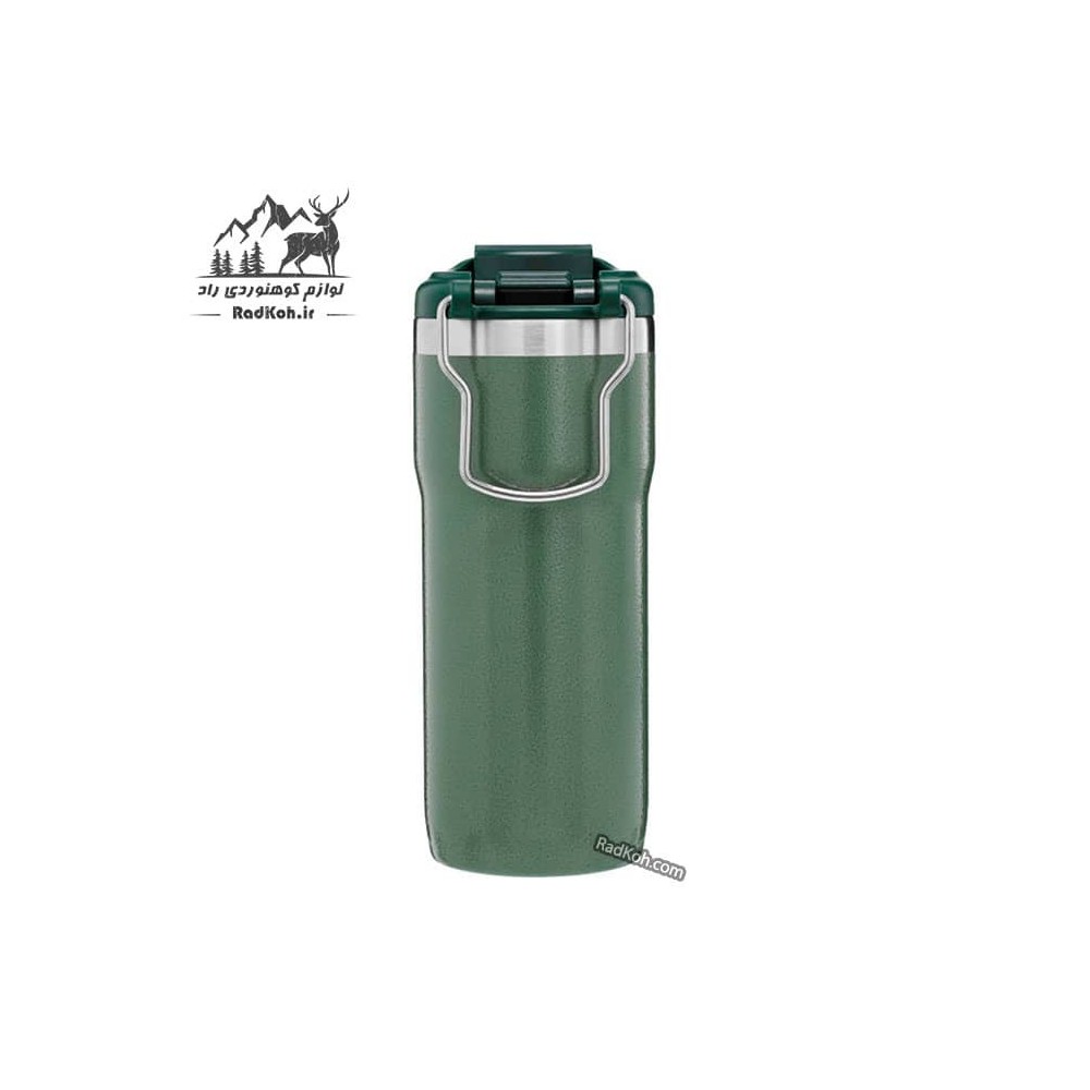 ماگ قفل دار 470 میلی لیتری استنلی مدل Classic TwinLock Mug 0.47L رنگ سبز