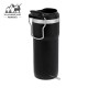 ماگ قفل دار 470 میلی لیتری کلاسیک استنلی مدل Classic TwinLock Mug 0.47L رنگ مشکی