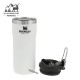 ماگ قفل دار 470 میلی لیتری استنلی مدل Classic TwinLock Mug 0.47L رنگ سفید