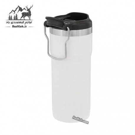 ماگ قفل دار 470 میلی لیتری کلاسیک استنلی مدل Classic TwinLock Mug 0.47L رنگ سفید