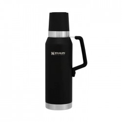فلاسک نشکن 1.3 لیتری استنلی مستر مدل Master Thermal Bottle 1.3L رنگ مشکی