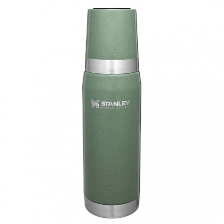 فلاسک نشکن 750 میلی لیتری استنلی مستر مدل Master Thermal Bottle 0.75L رنگ سبز