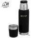 فلاسک نشکن 750 میلی لیتری استنلی مستر مدل Master Thermal Bottle 0.75L رنگ مشکی