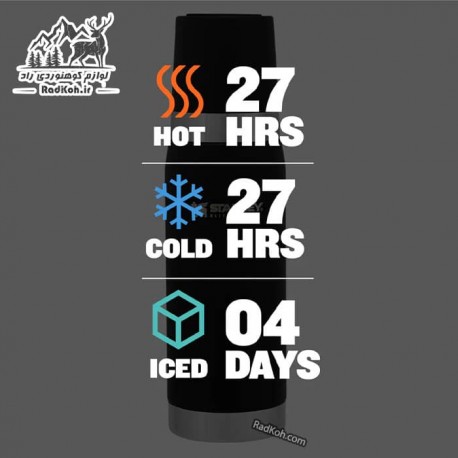 فلاسک نشکن 750 میلی لیتری استنلی مستر مدل Master Thermal Bottle 0.75L