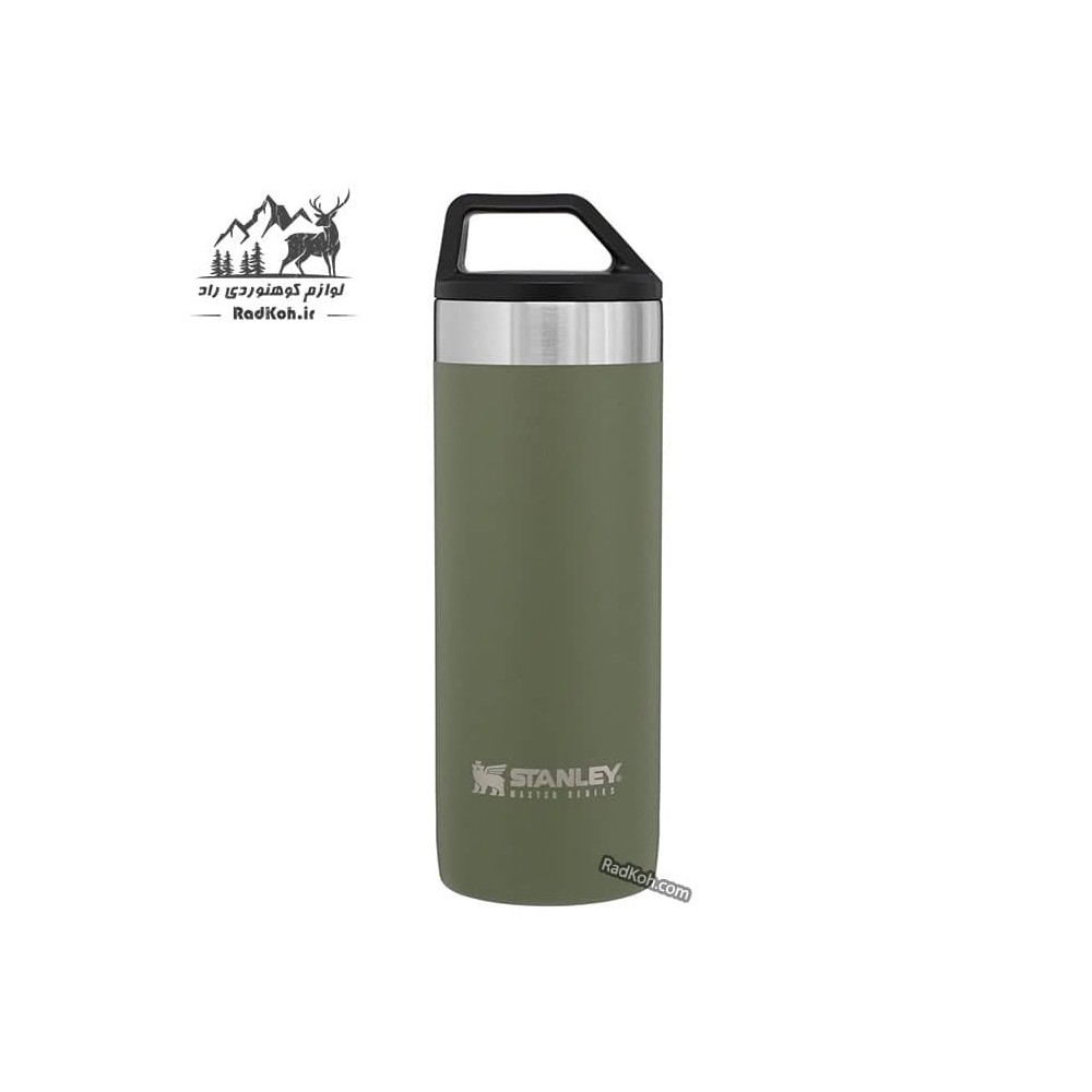 ماگ نشکن 530 میلی لیتری استنلی مستر مدل Master Packable Mug 0.53L رنگ سبز