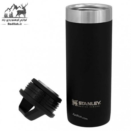 ماگ نشکن 530 میلی لیتری استنلی مستر مدل Master Packable Mug 0.53L رنگ مشکی
