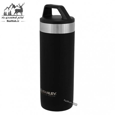 ماگ نشکن 530 میلی لیتری استنلی مستر مدل Master Packable Mug 0.53L رنگ مشکی