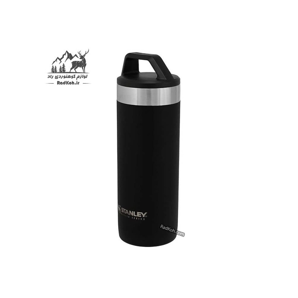 ماگ نشکن 530 میلی لیتری استنلی مستر مدل Master Packable Mug 0.53L رنگ مشکی