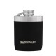 فلاسک جیبی کتابی استنلی مستر مدل Hip Flask 0.23L رنگ مشکی