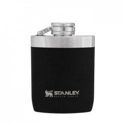 فلاسک جیبی کتابی استنلی مستر مدل Hip Flask 0.23L رنگ مشکی