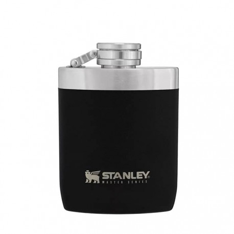 فلاسک جیبی کتابی استنلی مستر مدل Hip Flask 0.23L رنگ مشکی